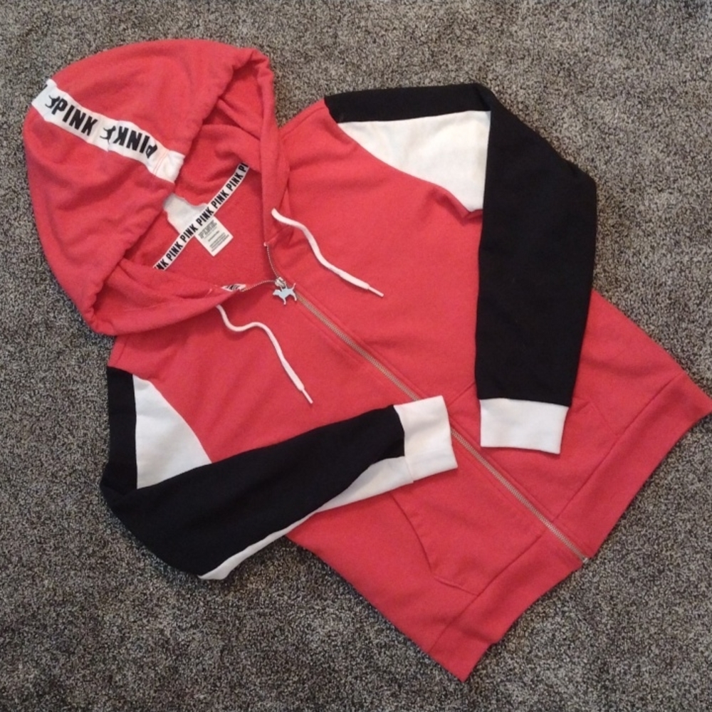 PINK ZIP UP